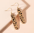 Dalmatian Print Earrings